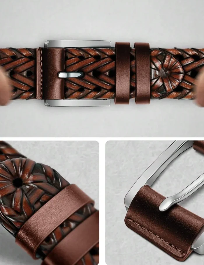 Braided Leather Belts 4