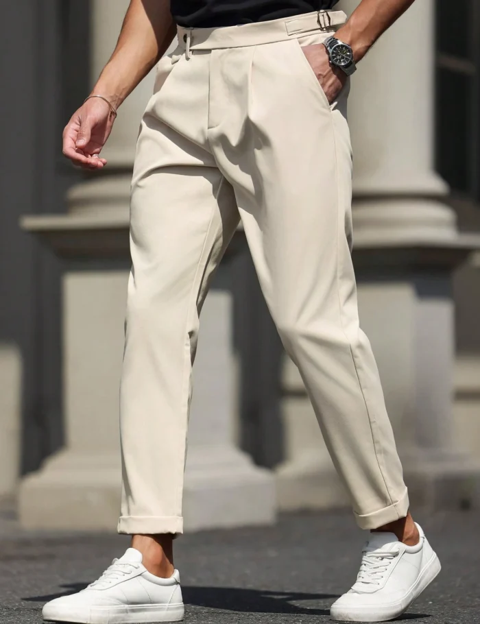 Fitted & Slim-Fit Formal Trousers 4