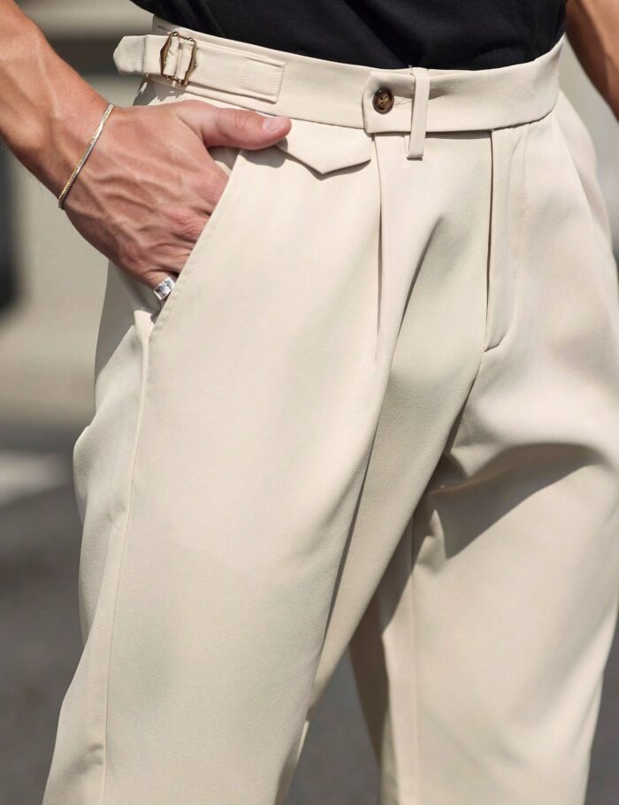 Fitted & Slim-Fit Formal Trousers 6