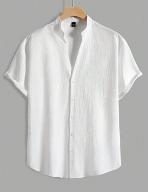 Coastal Luxe Short Sleeve Summer Shirt